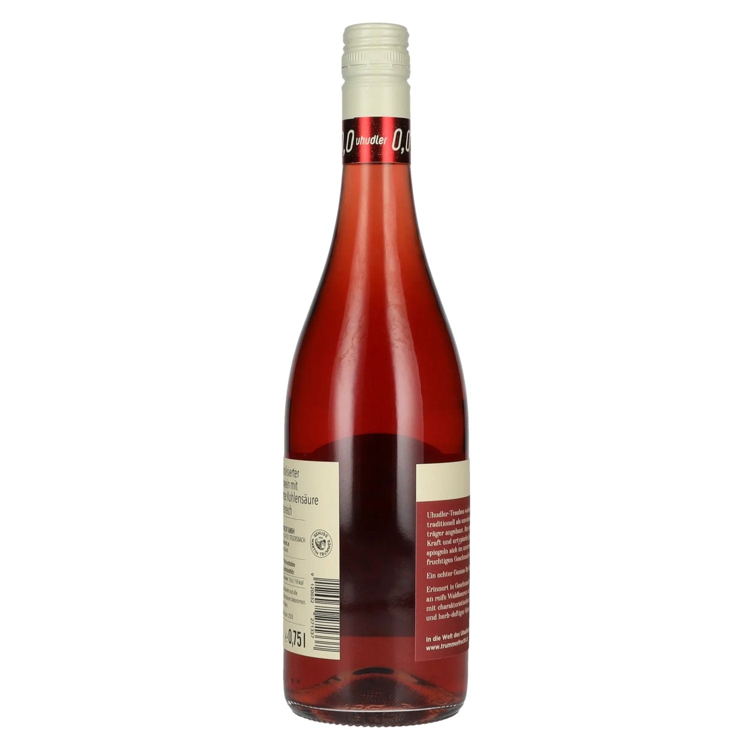 Trummer Uhudler prickelnd alkoholfrei 0,75l