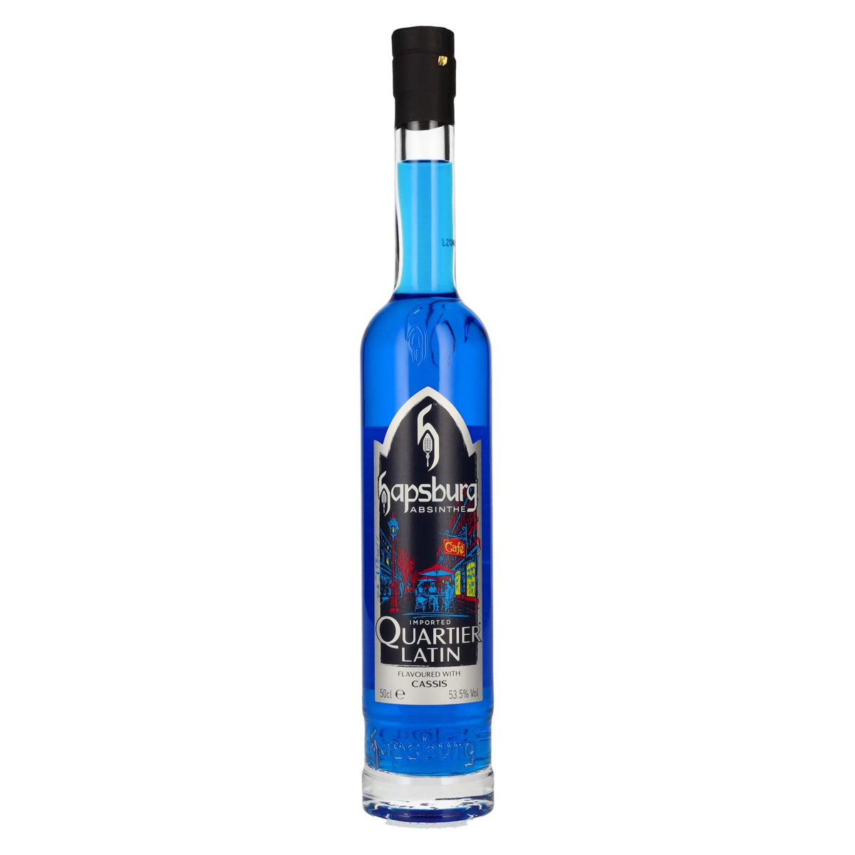 Hapsburg Absinthe QUARTIER LATIN, flavoured with blackcurrant, 53.5% vol., 0.5 l