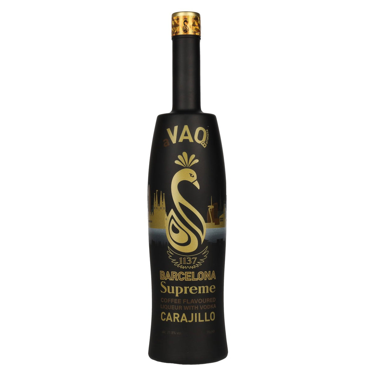 aVAO 1137 Barcelona Supreme Coffee Flavoured Liqueur Carajillo 21.8% ABV 0.7l