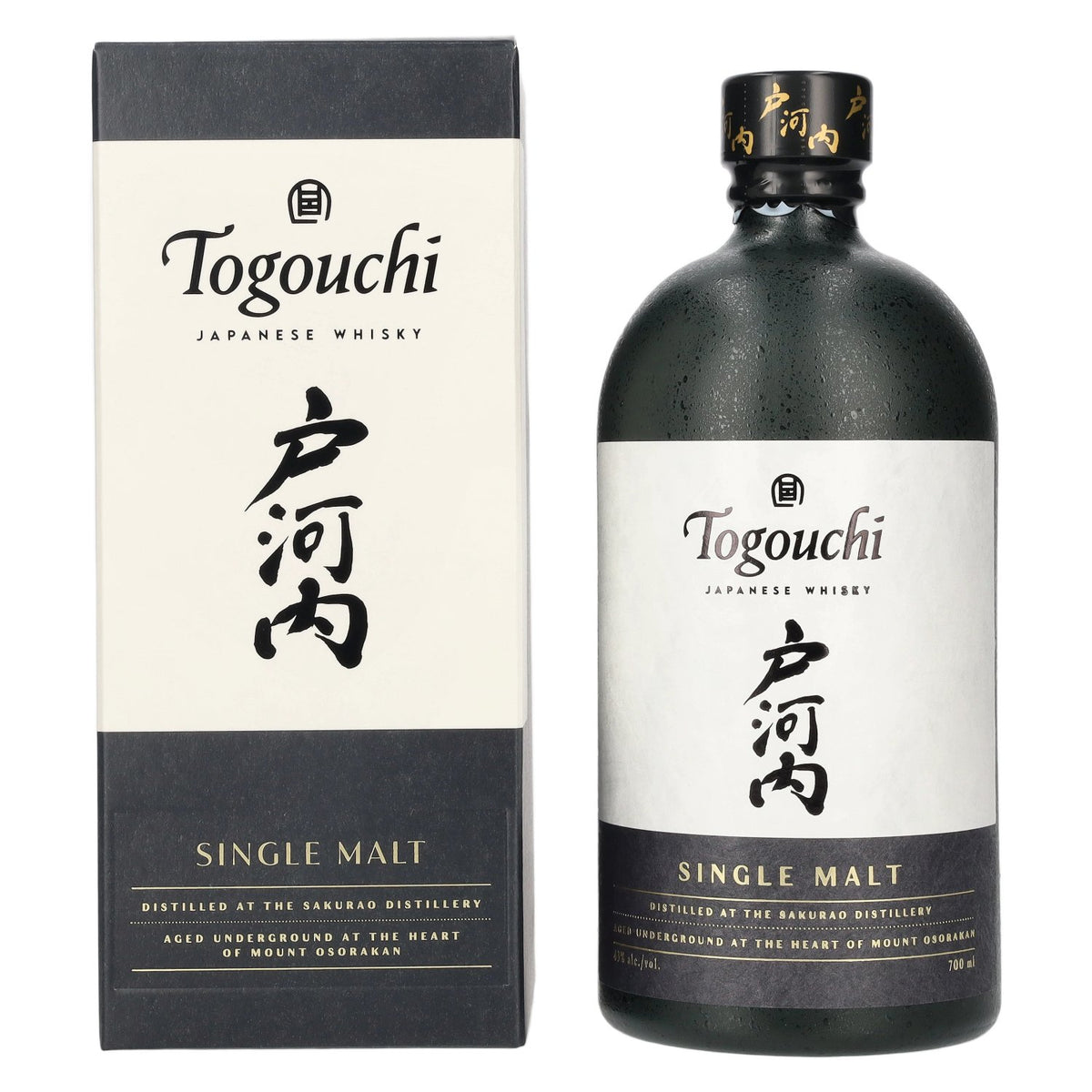 Togouchi Single Malt Japanese Whisky 43% Vol. 0,7l in Geschenkbox
