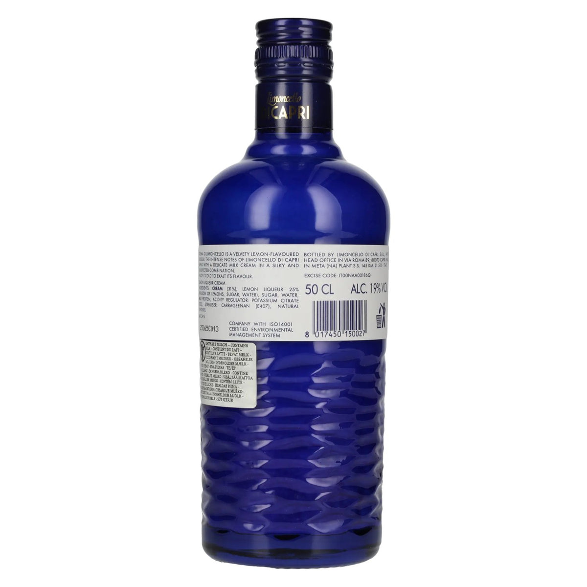 Limoncello DICAPRI CREMA AL LIMONCELLO 19% vol. 0,5 l