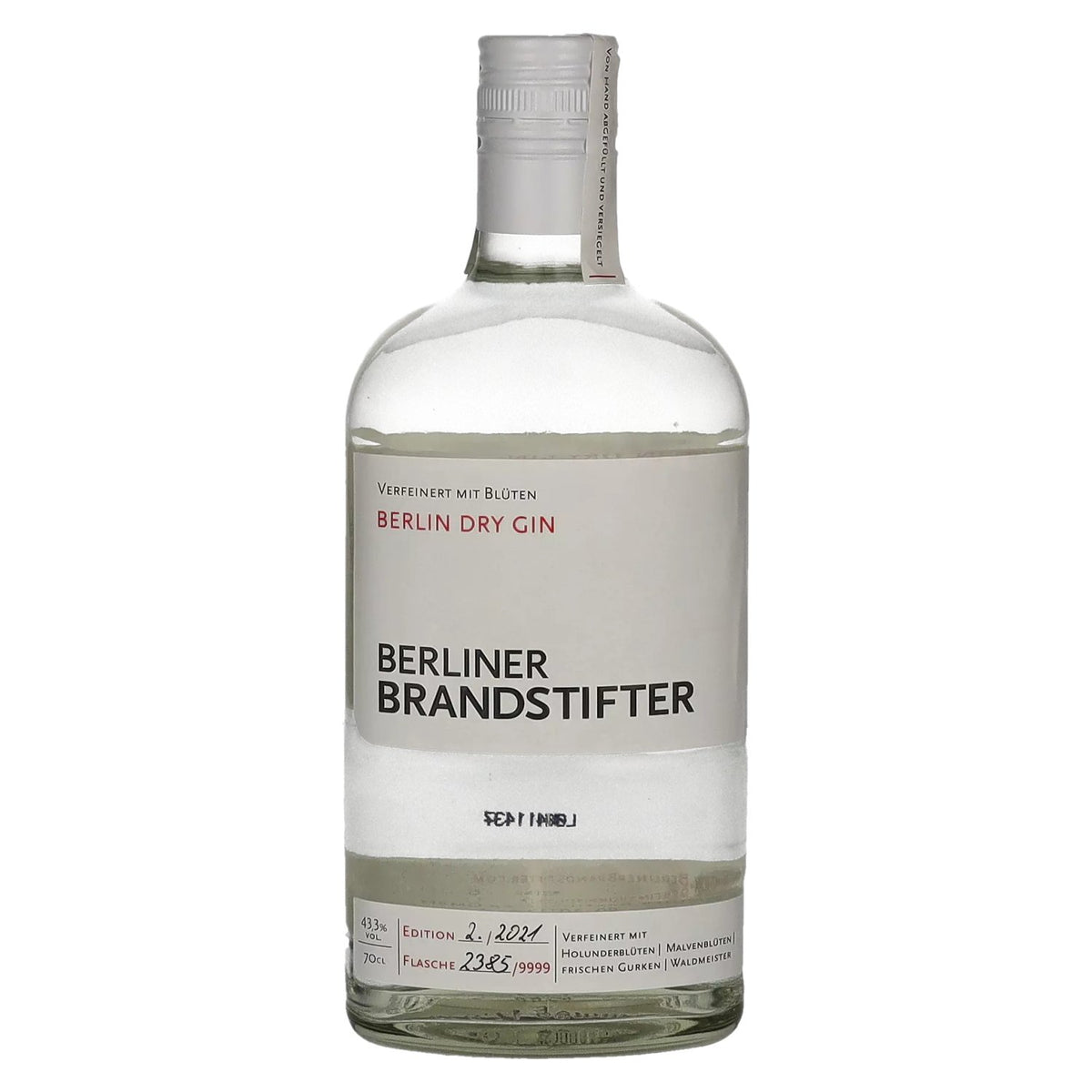 Berliner Brandstifter Berlin Dry Gin 43,3% vol. 0,7 l