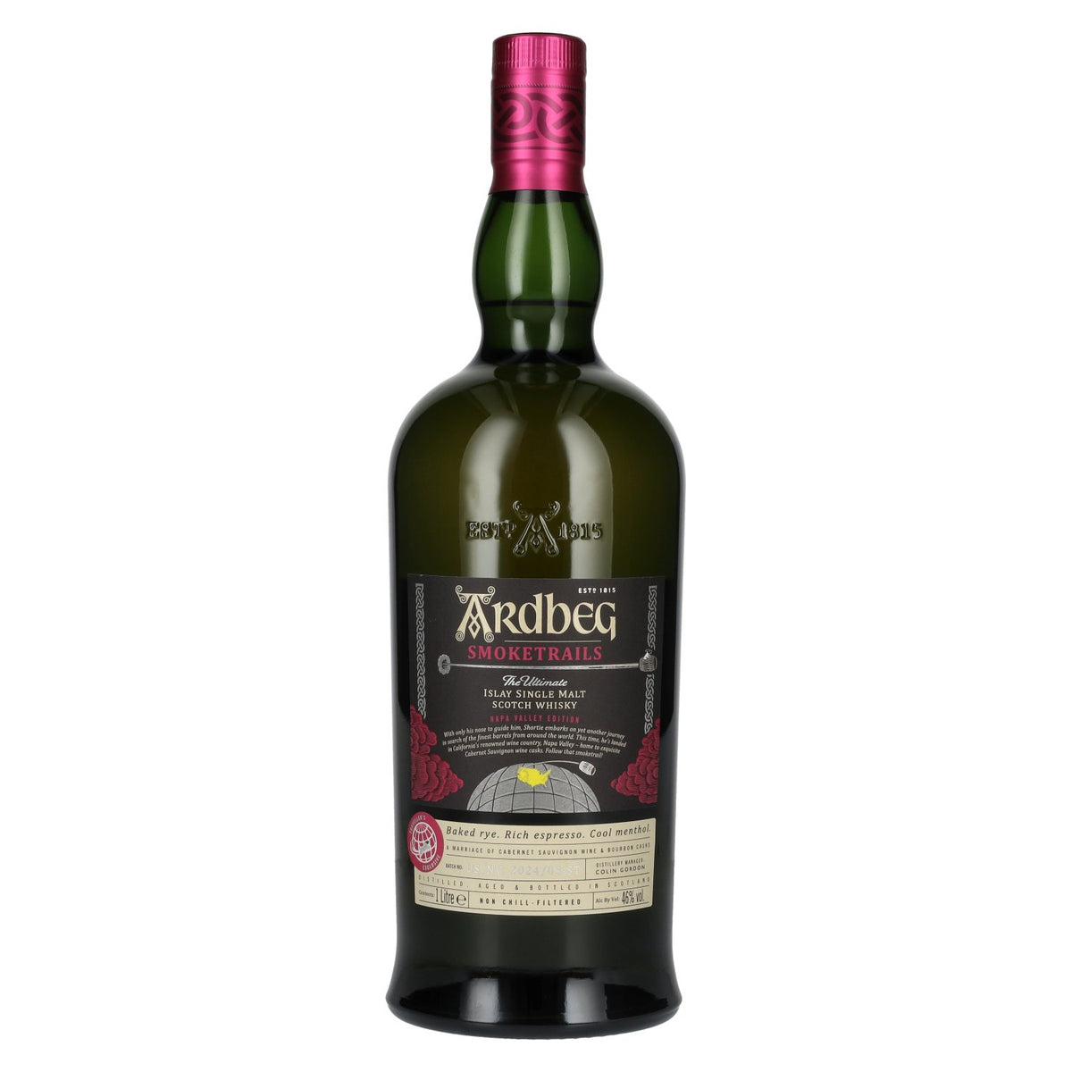 Ardbeg SMOKETRAILS NAPA VALLEY Edition Islay Single Malt 46% vol. 1 l