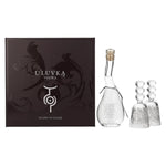 U'Luvka Vodka 40% vol. 0,1l en boîte cadeau avec 2 verres