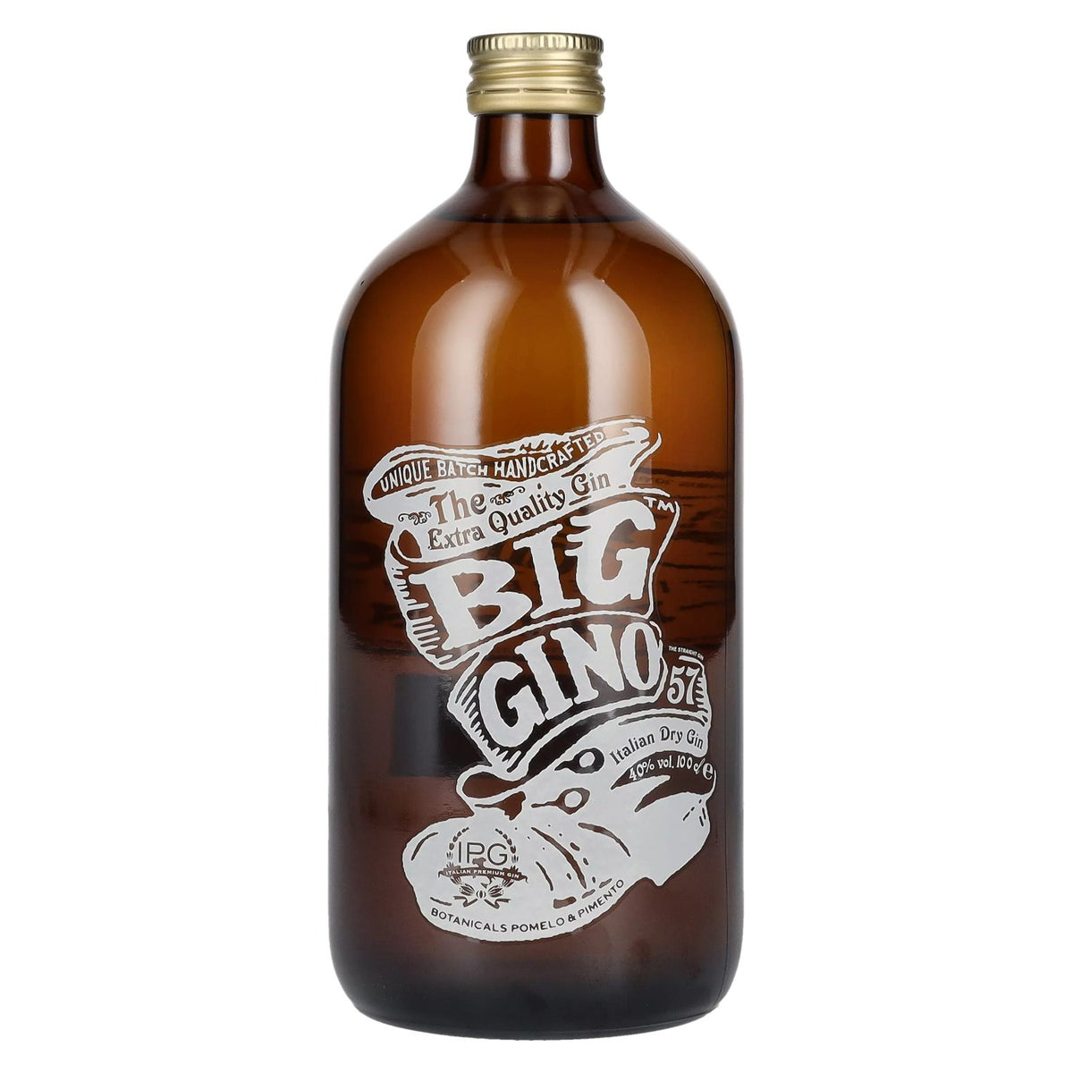 Big Gino Italian Dry Gin – De gin van topkwaliteit 40% vol. 1 l