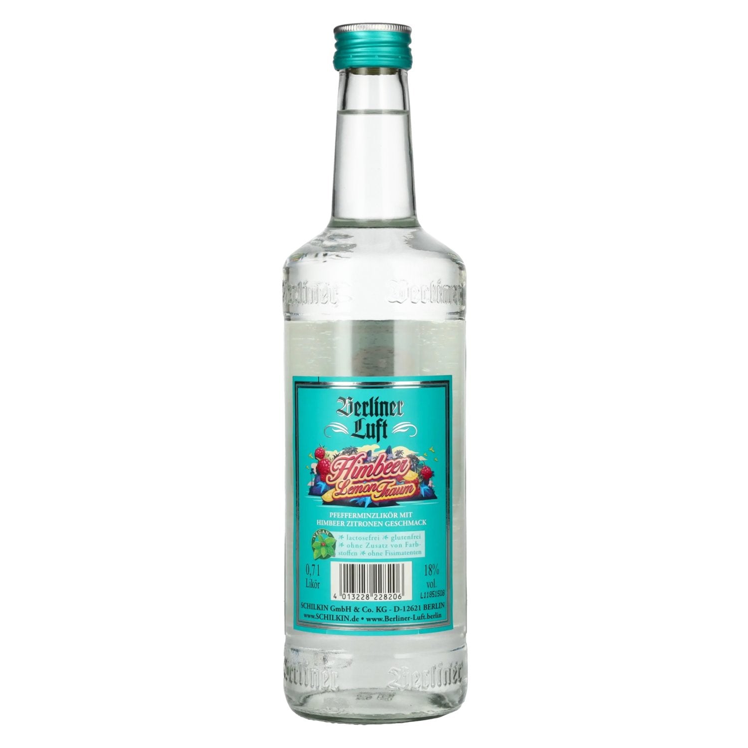 Berliner Luft RASPBERRY LEMON DREAM The Fresh Peppermint Liqueur 18% Vol. 0,7l