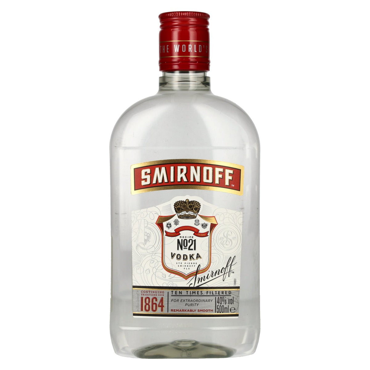 Smirnoff No. 21 Wodka 40% vol. 0,5 l PET