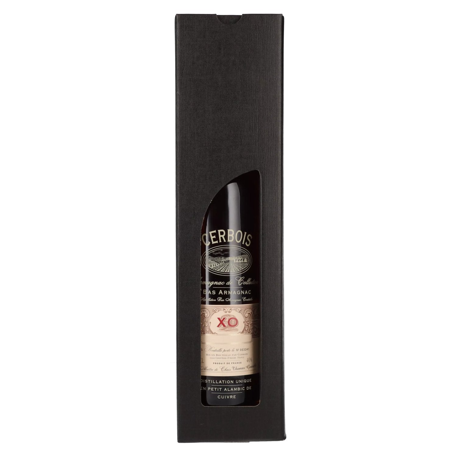 Cerbois Bas Armagnac XO 40% Vol. 0,7l in Geschenkbox