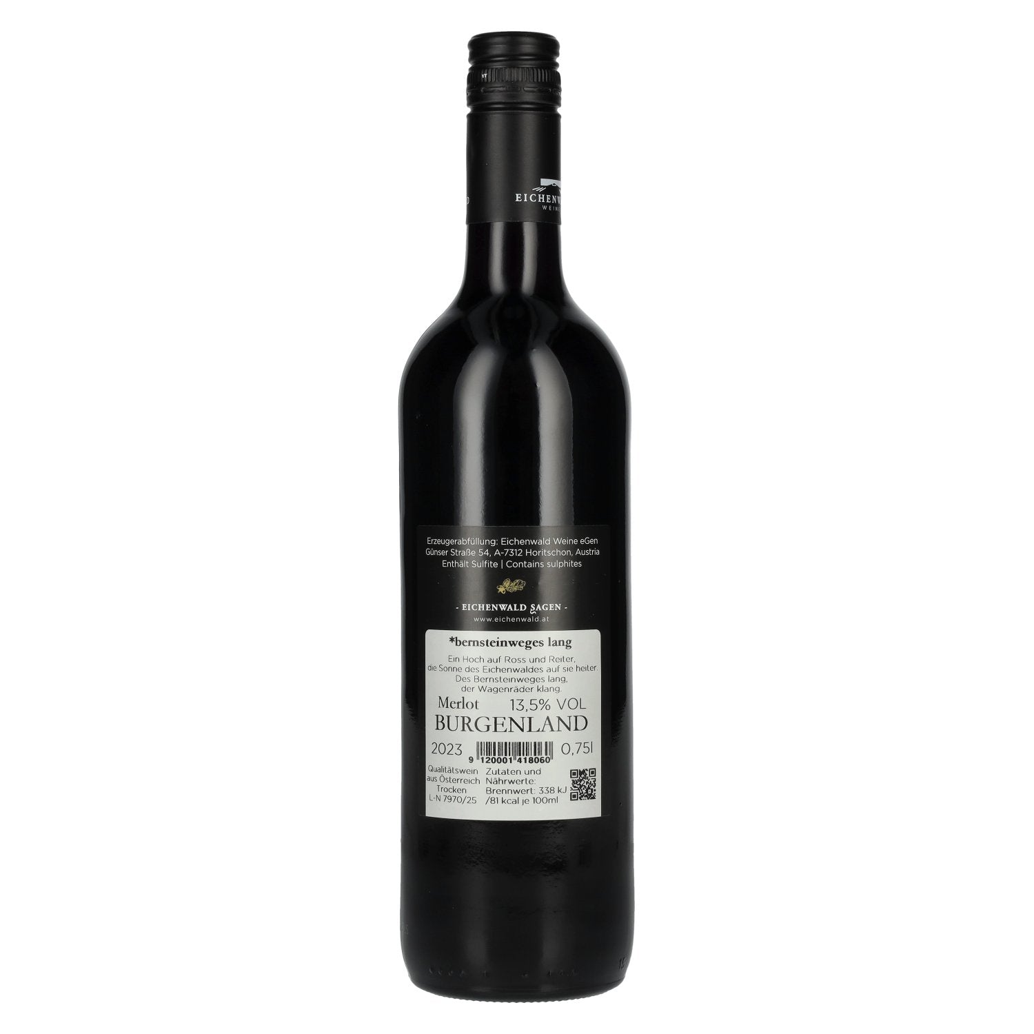 Eichenwald DAS HOHE ROSS Merlot 2023 13,5% Vol. 0,75l