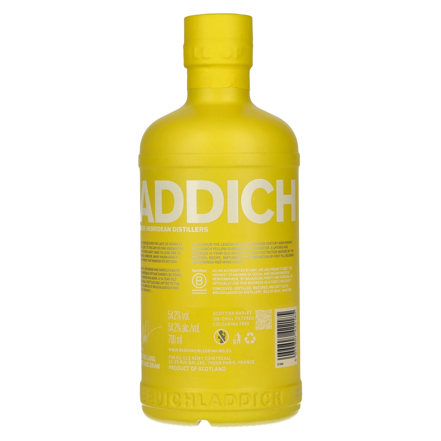 Bruichladdich YELLOW SUBMARINE 14 Years Old 25th Anniversary Limited Edition 54,2% Vol. 0,7l