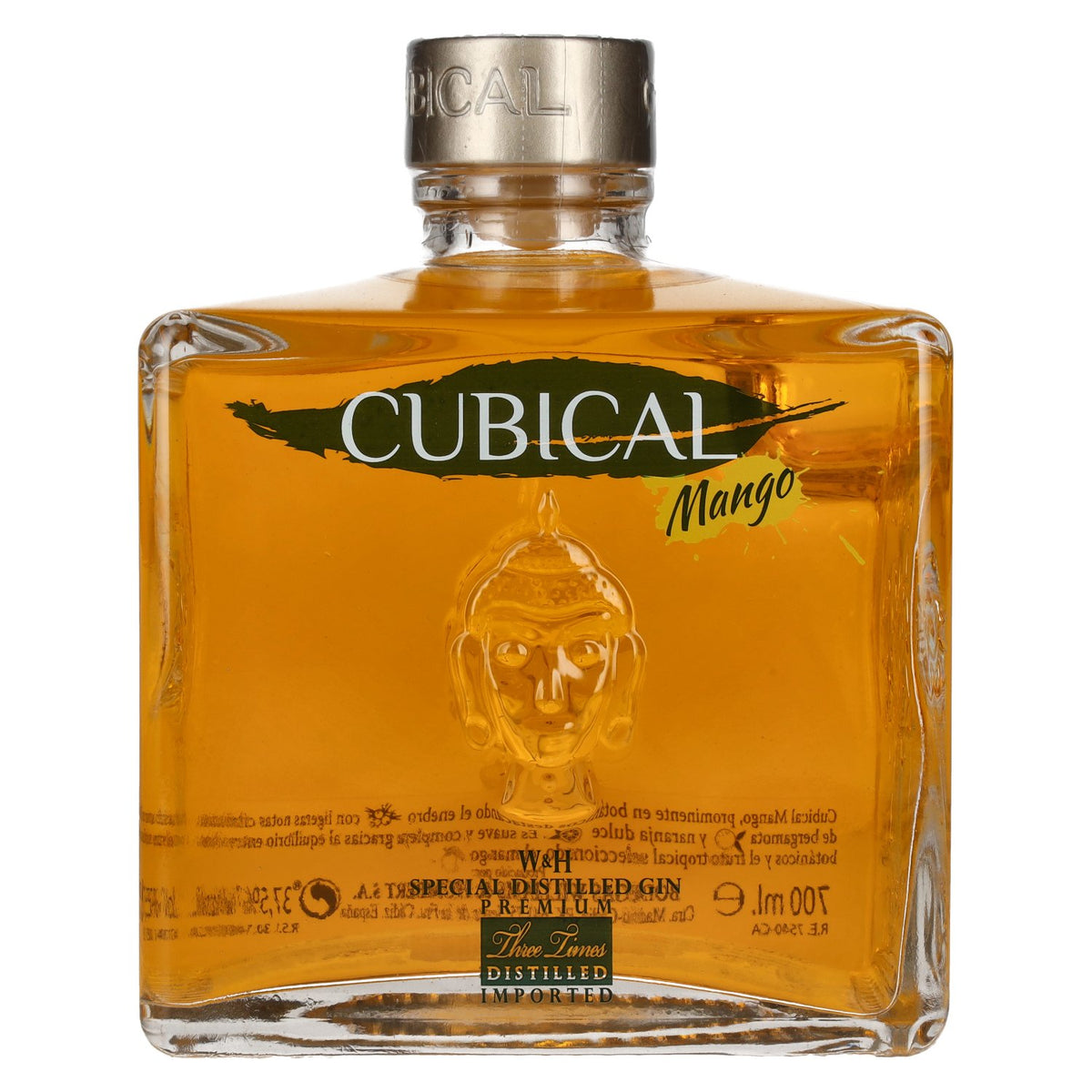 Cubical Premium MANGO Special Distilled Gin 37,5 % vol. 0,7 l