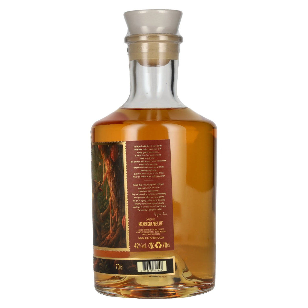 Famille Ricci DULCE Rhum 42 % vol. 0,7 l