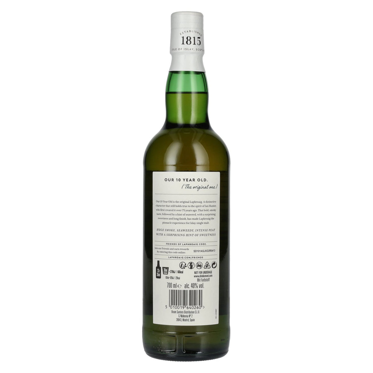 Laphroaig 10 Years Old 40% vol. 0,7 l