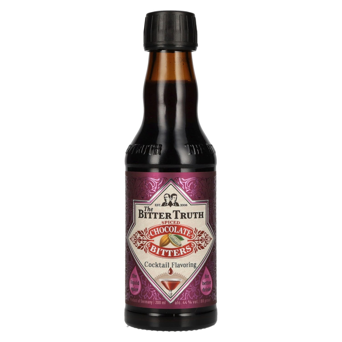 The Bitter Truth Spiced Chocolate 44% vol. 0,2 l