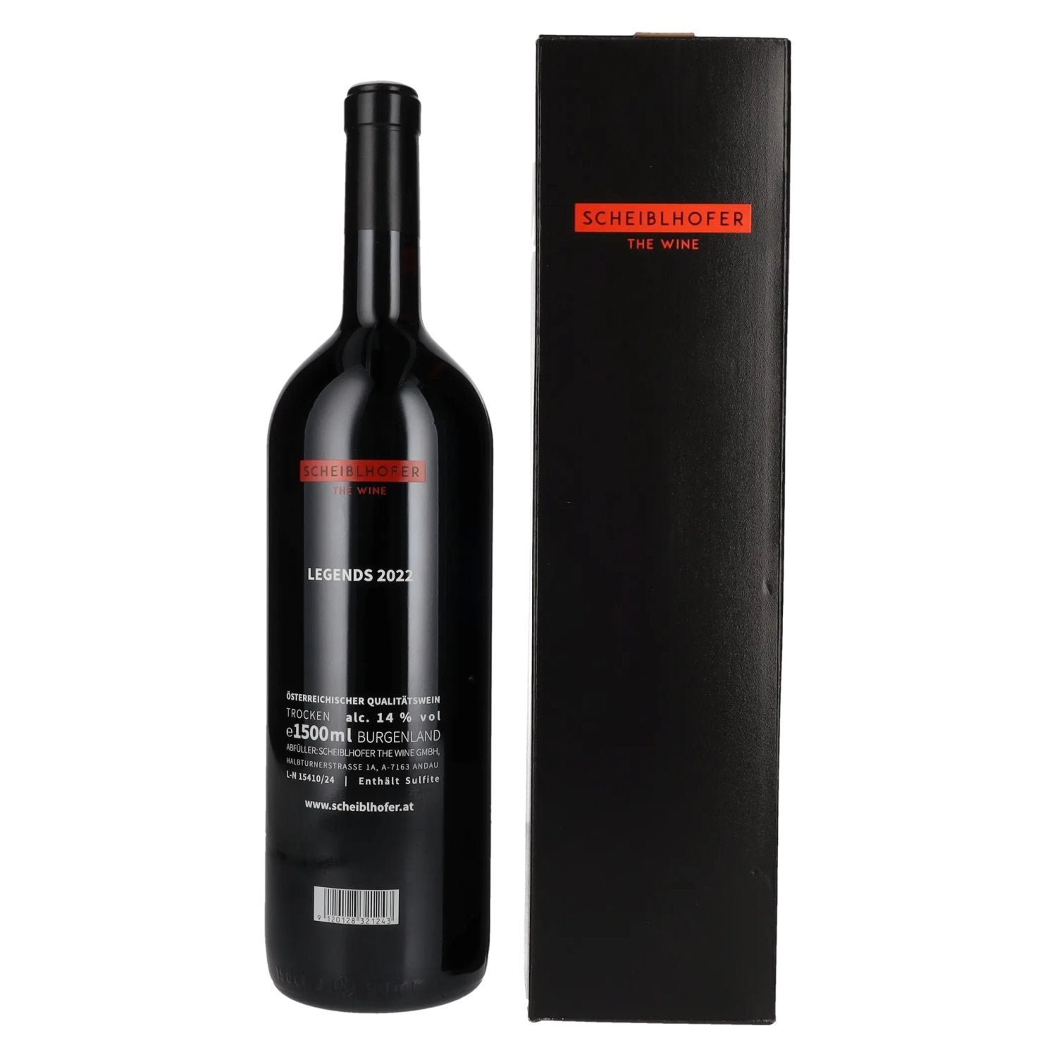 Scheiblhofer De Legenden 2022 14% Vol. 1,5l in geschenkverpakking