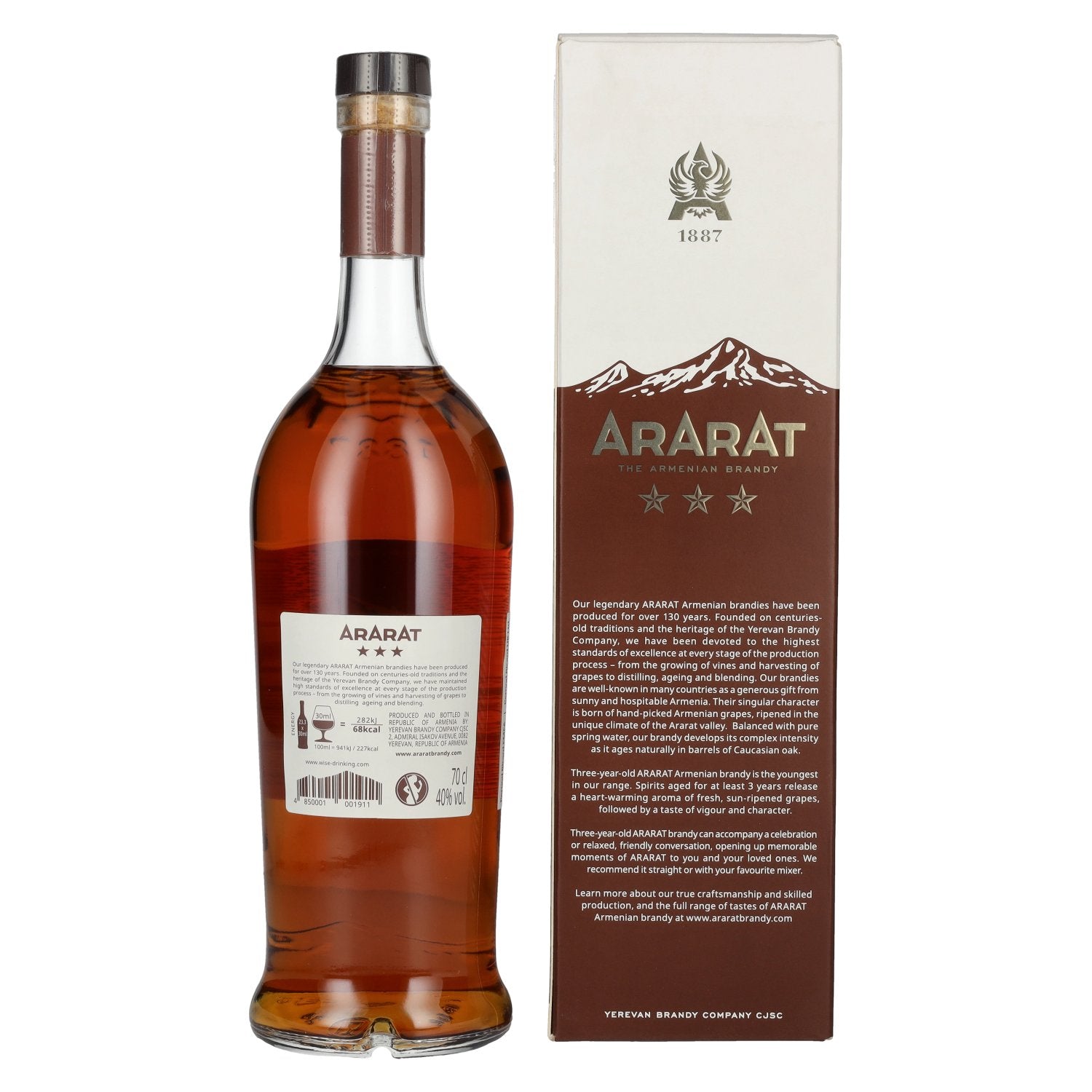 Ararat 3 Years Old 40% Vol. 0,7l in Geschenkbox