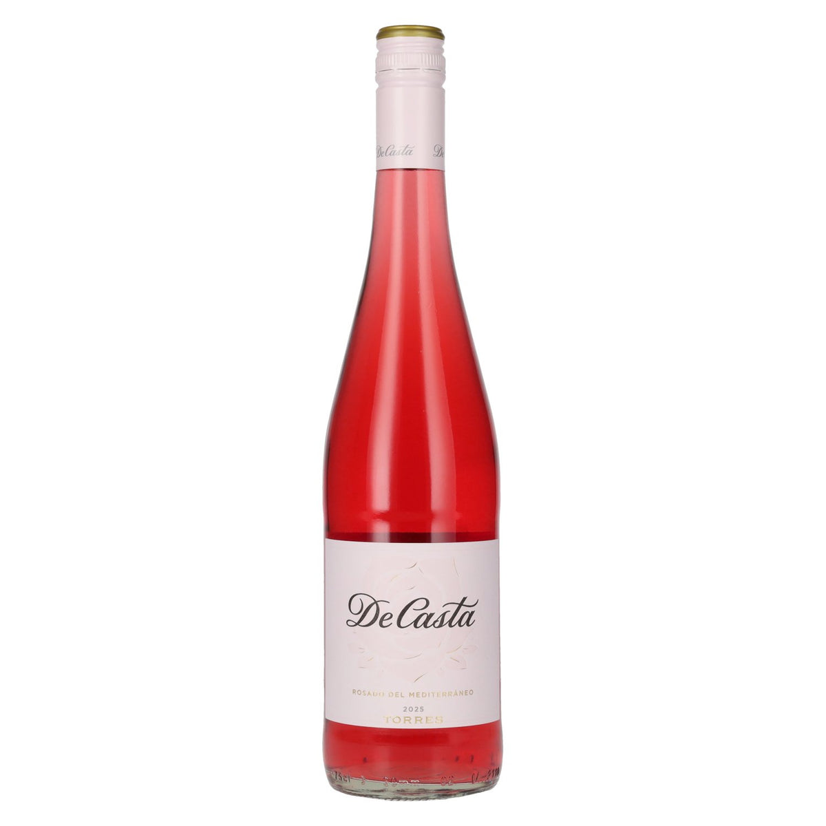 Torres De Casta Rosado del Mediterráneo 2025 12,5 % vol. 0,75 l