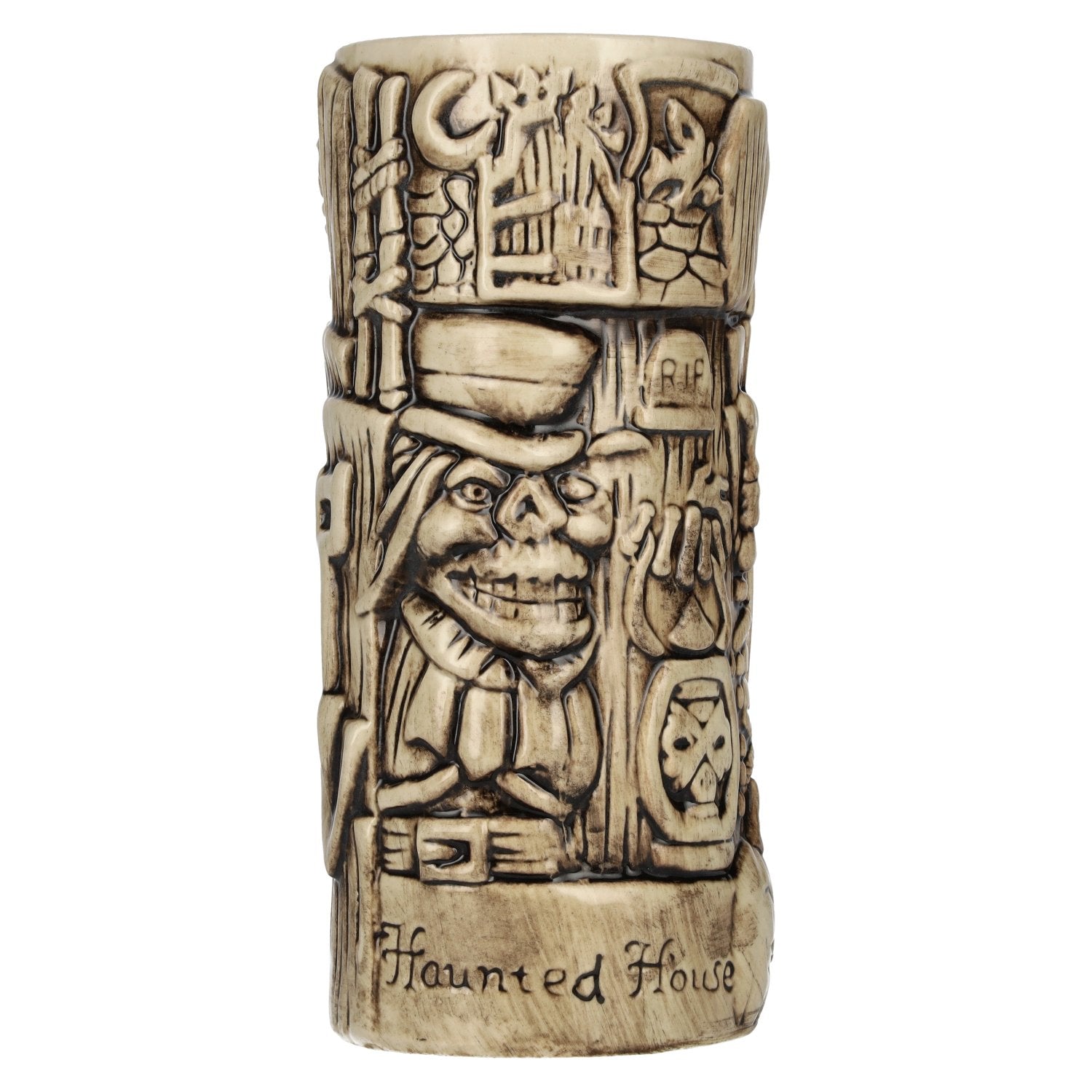 Tiki Mug, Ceramic, Haunted House, 0.53 l