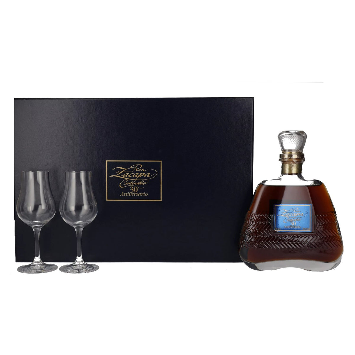 Ron Zacapa Centenario 30 ANIVERSARIO Riedel Set – Old Edition 40% vol. 0.7l