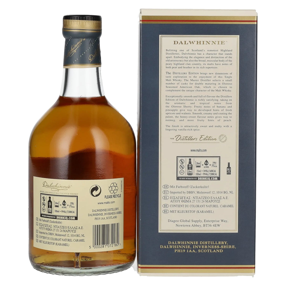 Dalwhinnie The Distillers Edition Double Matured 43% vol. 0.7 l in a gift box