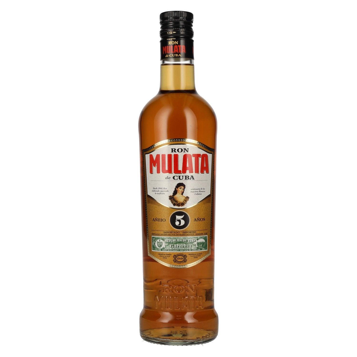 Ron Mulata de Cuba Añejo 5 Años 38% vol. 0,7l