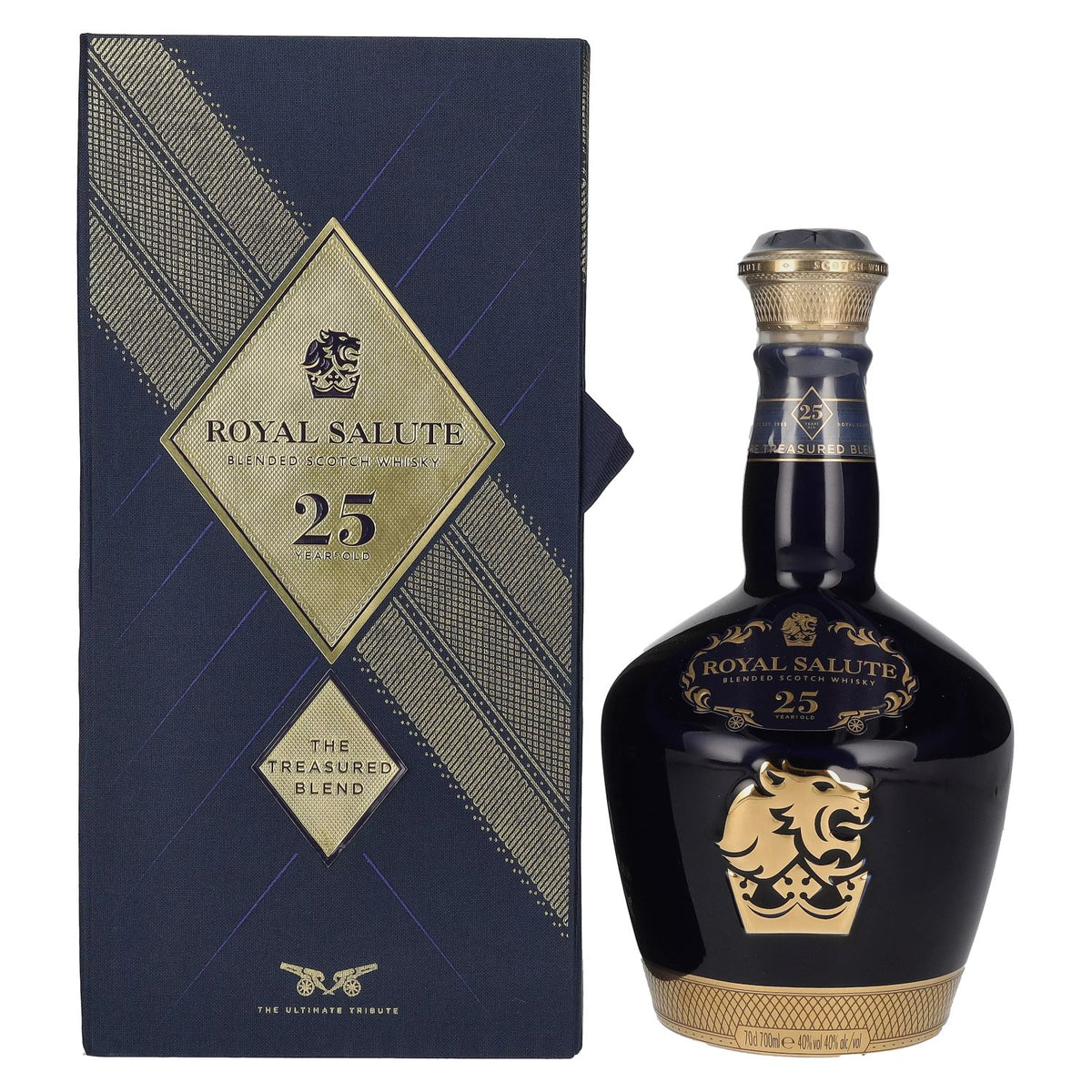 Royal Salute 25 Years Old THE TREASURE BLEND 40% vol. 0.7l in a gift box