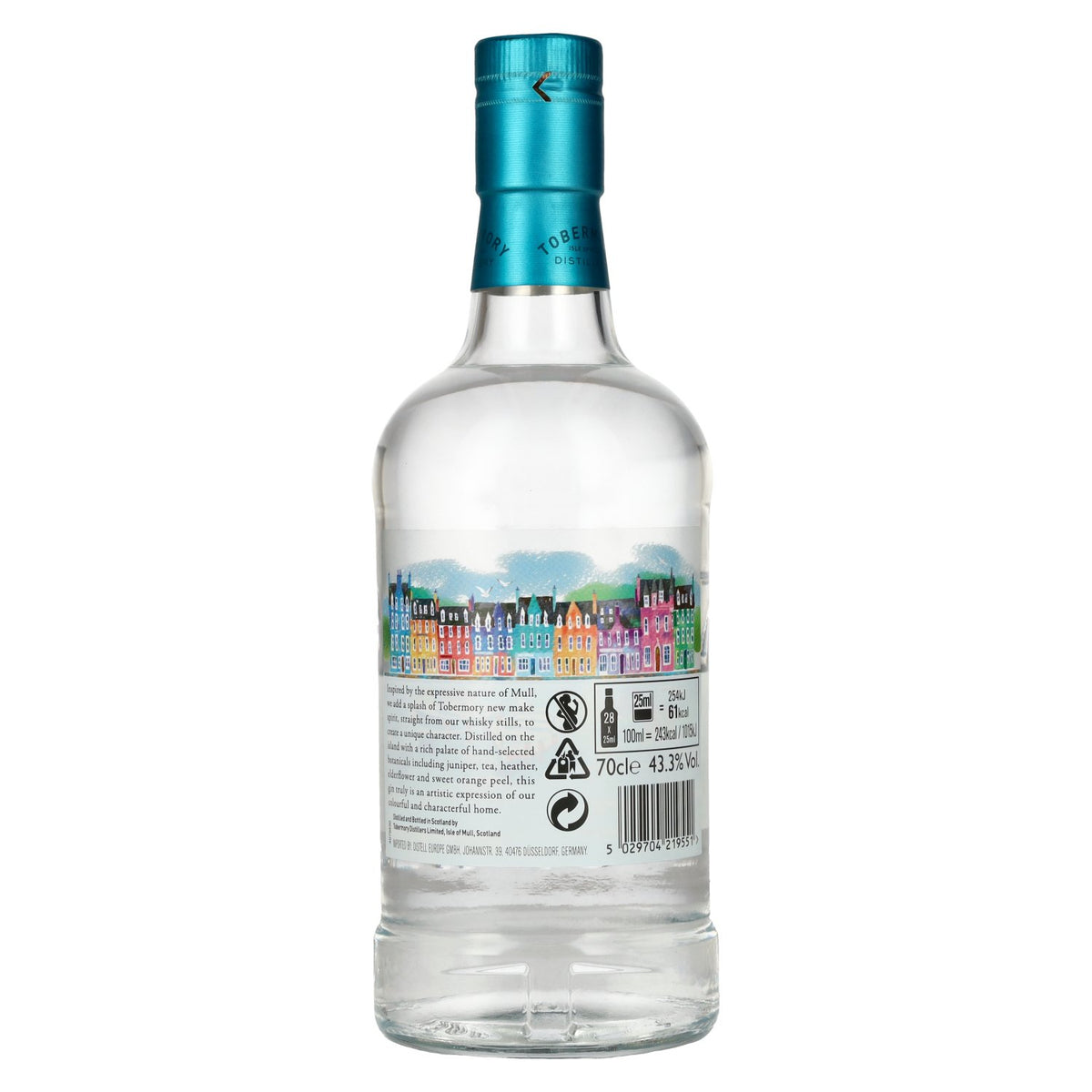 Tobermory Hebridean Isle of Mull Gin 43,3% vol. 0,7 l