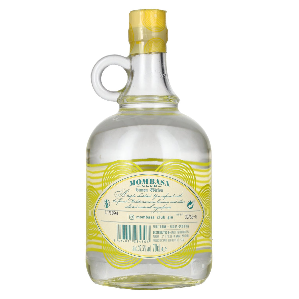 Gin Mombasa Club Lemon Edition 37,5 % vol. 0,7 l