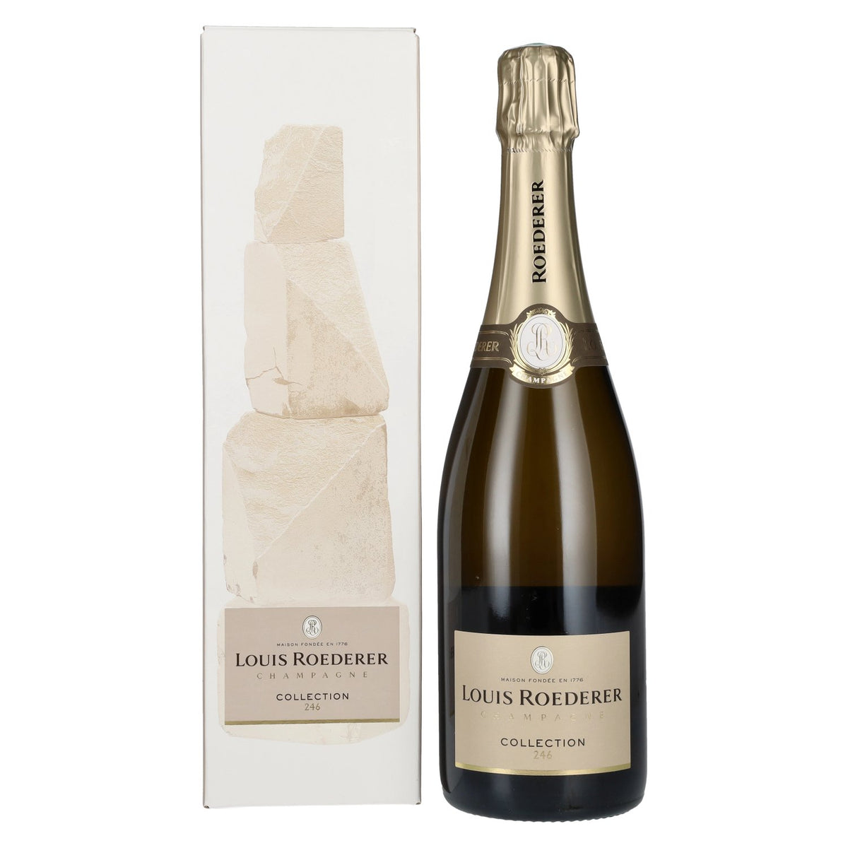 Louis Roederer Champagne Collection 246 12.5% ABV 0.75l in a gift box