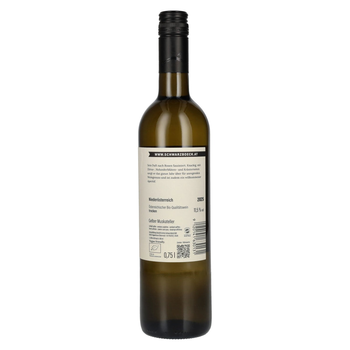 Schwarzböck Muscat jaune BIO 2025 11,5 % vol. 0,75 l