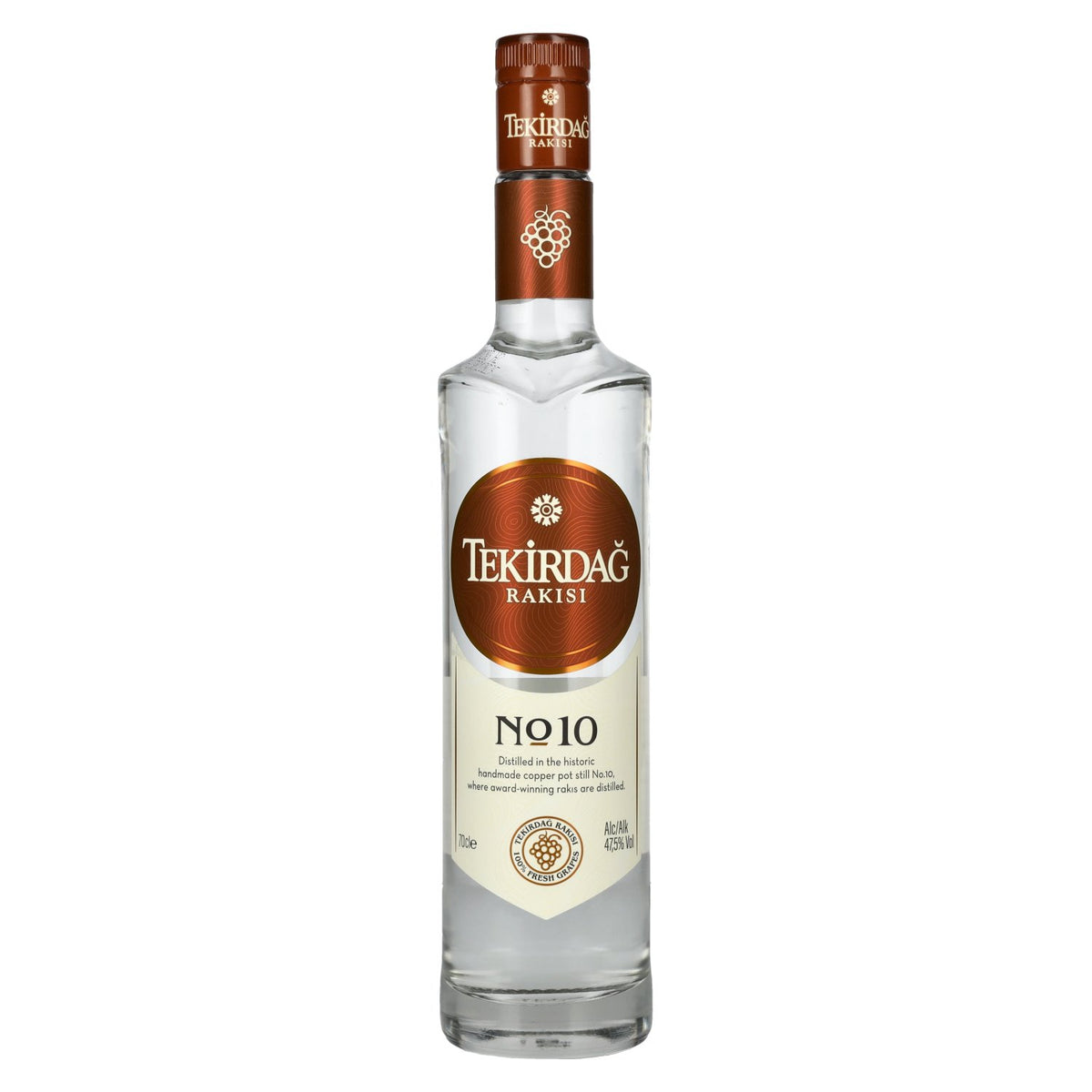 Tekirdag Raki No. 10 47.5% ABV 0.7l