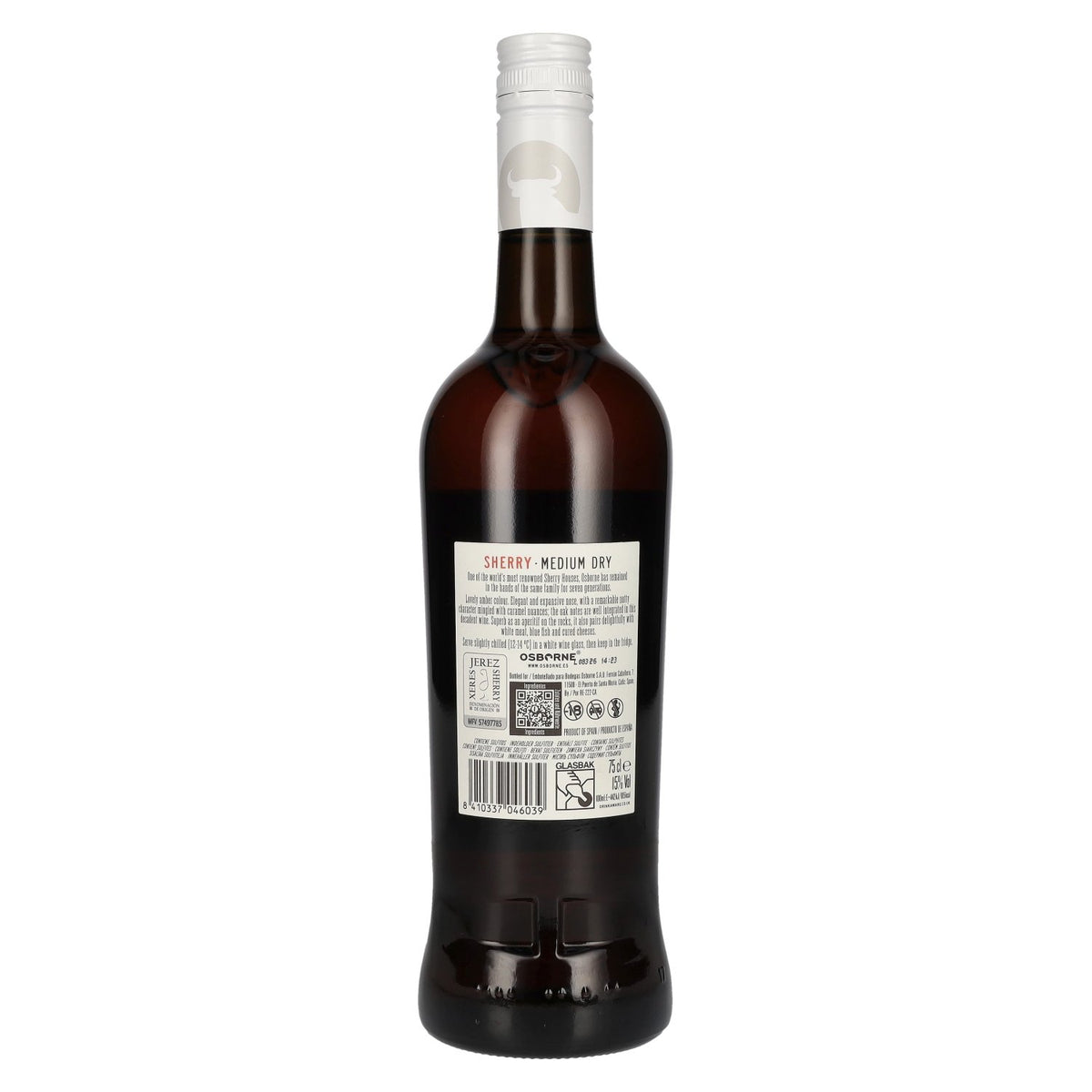 Osborne Sherry Medium 15% vol. 0,75 l