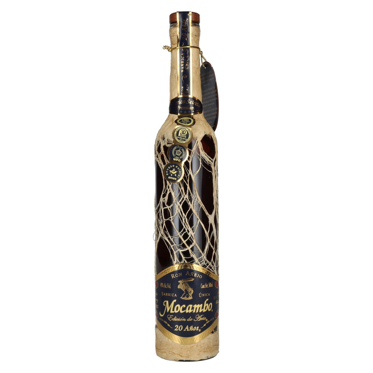 Mocambo Ron Añejo 20 Años Barrica Selecta Premium Edición de Arte 40% vol. 0,5 l