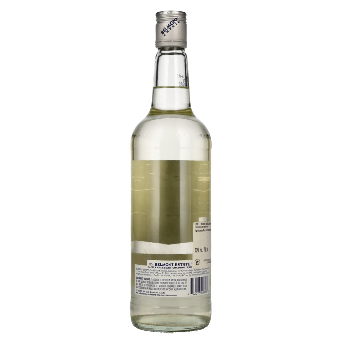 Belmont Estate COCONUT Premium Spirit Drink 30% ABV 0.7l