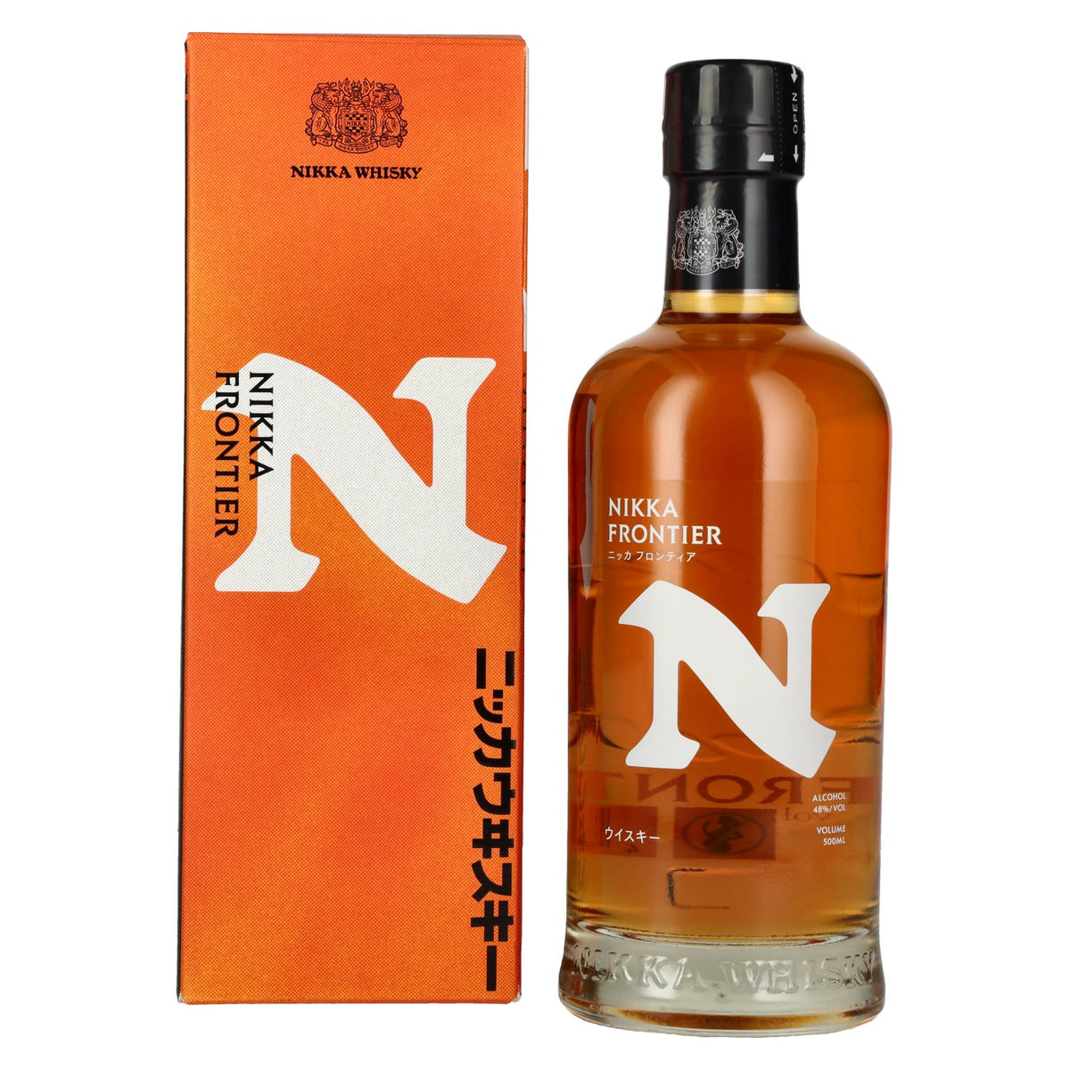 Nikka FRONTIER Blended Whisky 48% ABV, 0.5l, in a gift box