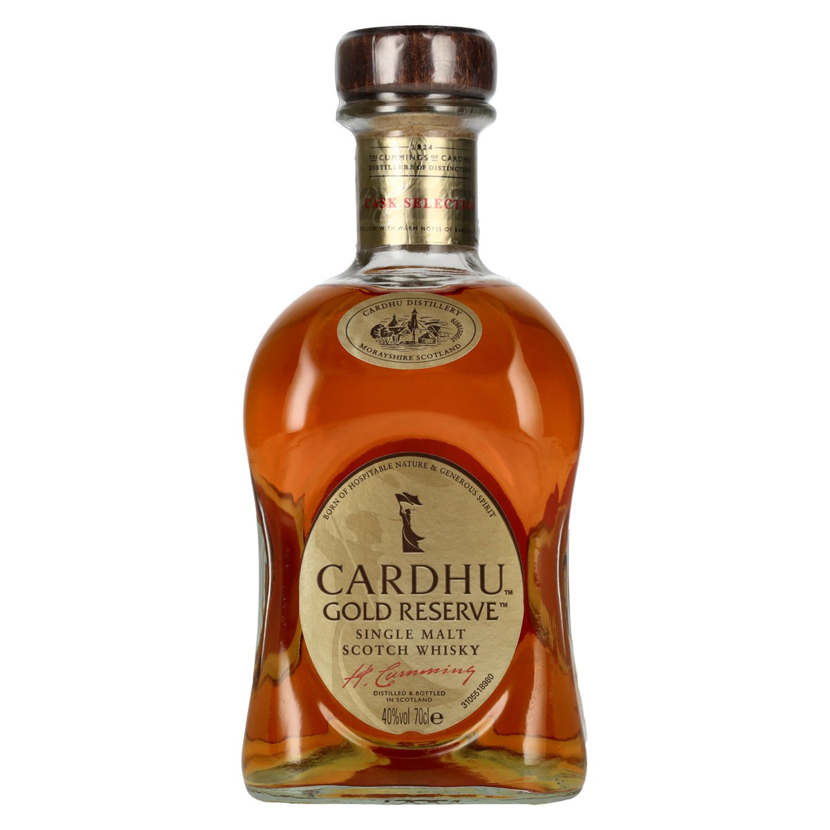 Cardhu Gold Reserve Cask Selection, whisky single malt écossais, 40 % vol., 0,7 l