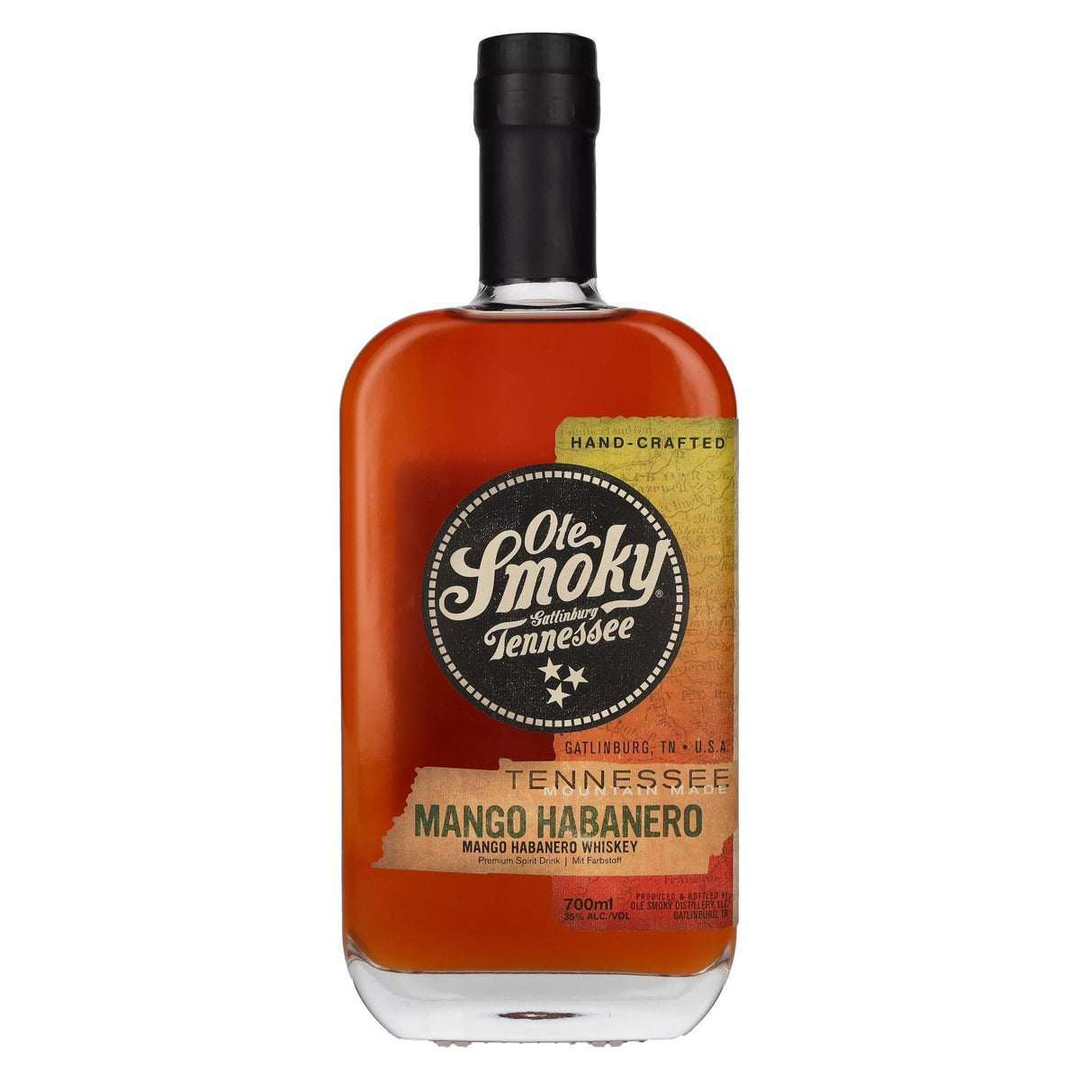 Ole Smoky Tennessee MANGO Habanero Whiskey 35% vol. 0,7 l