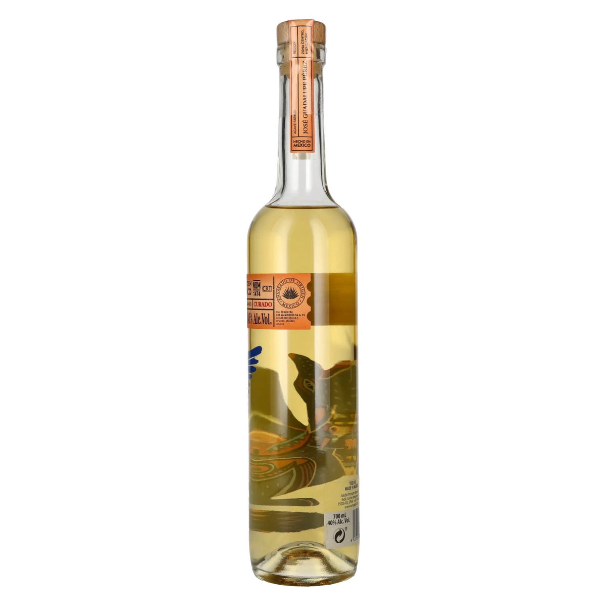 Curado Tequila BLANCO Cupreata 40% ABV 0.7l