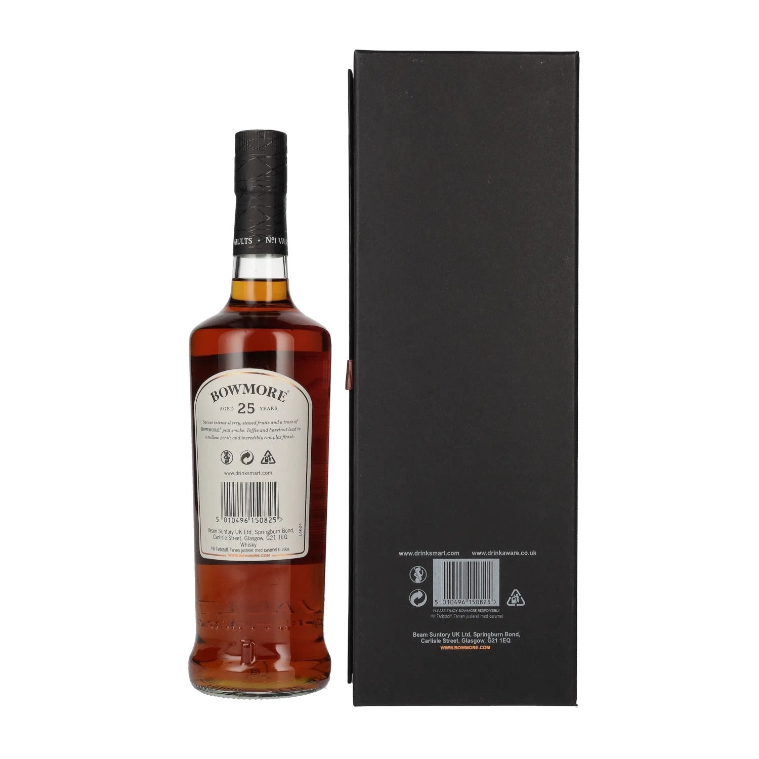 Bowmore 25 Years Old Islay Single Malt 43% Vol. 0,7l in geschenkverpakking