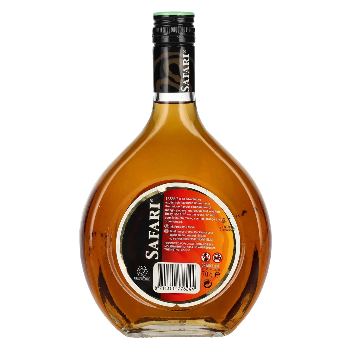 Safari Exotic Fruit-Flavoured Liqueur 20% ABV 0.7 l