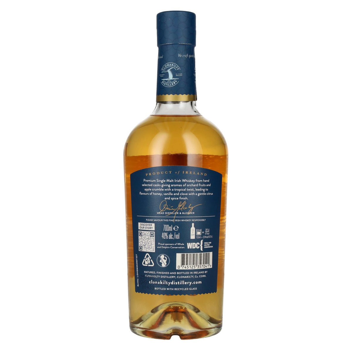 Clonakilty GALLEY HEAD Single Malt Irish Whiskey 40% vol. 0.7 l
