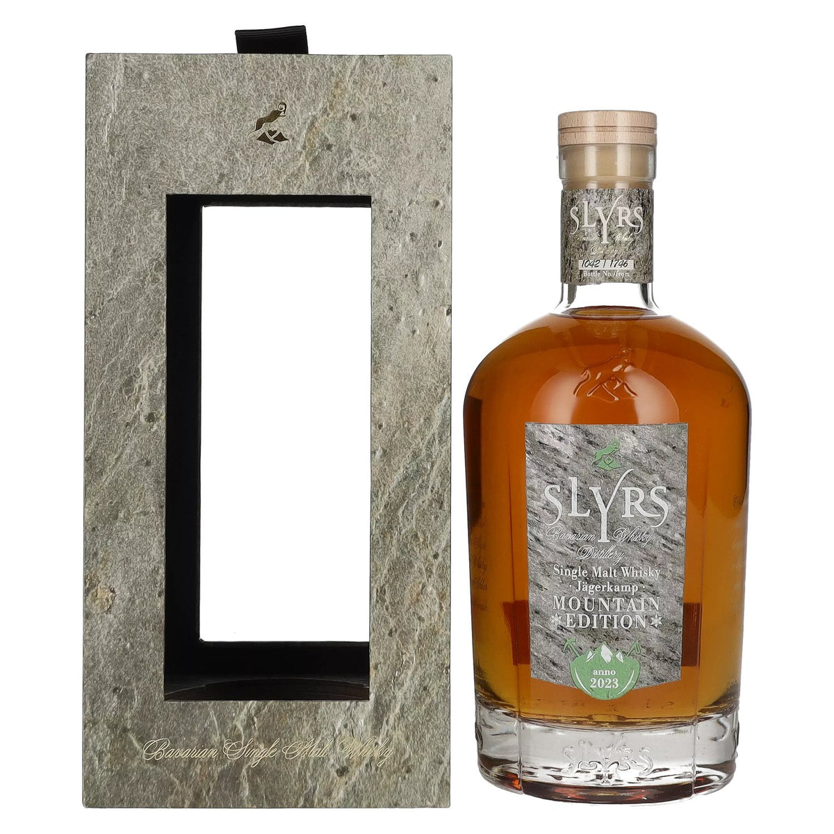 Slyrs Single Malt Whisky MOUNTAIN EDITION Jägerkamp 2023 50.4% ABV 0.7l in a gift box