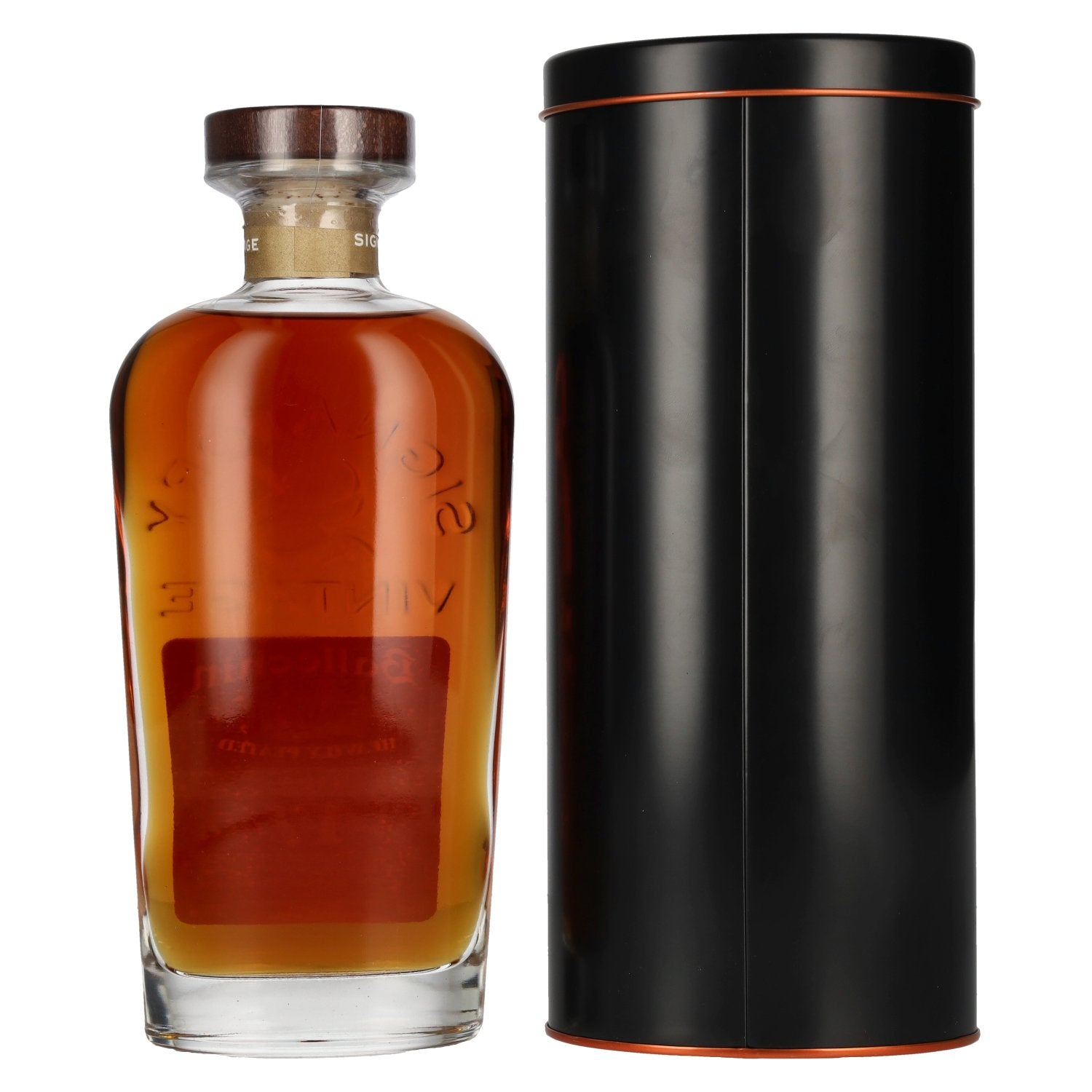 Signatory Vintage BALLECHIN 17 Years Old Cask Strength 1st Fill Virgin Oak #245 2008 61.1% ABV 0.7l in a tin box