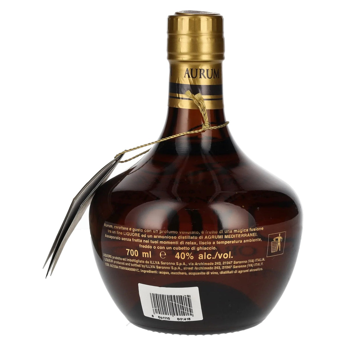 Liqueur Aurum Golden Orange 40 % vol., 0,7 l