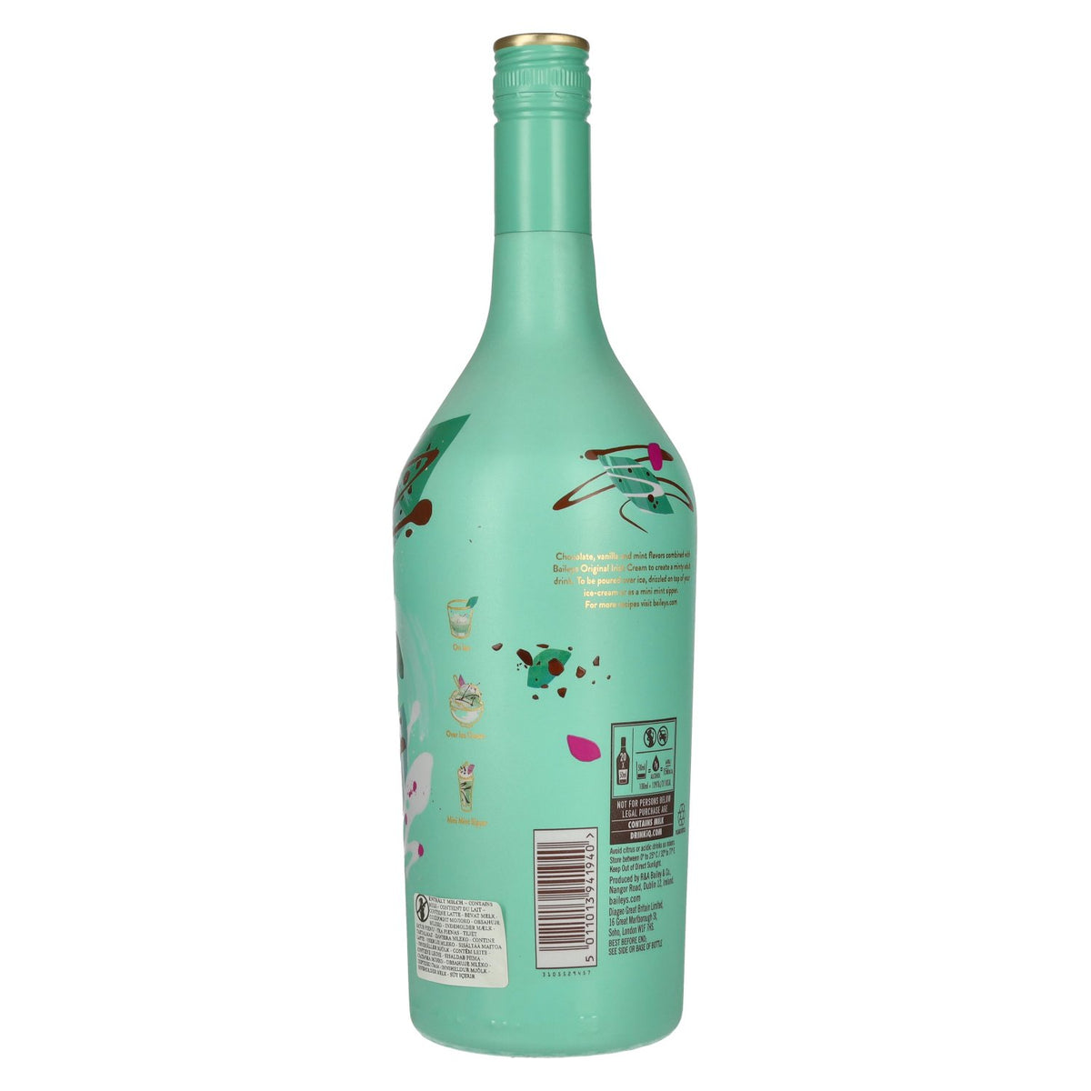 Baileys Mint Chocolate Irish Cream Liqueur 17% ABV 1l