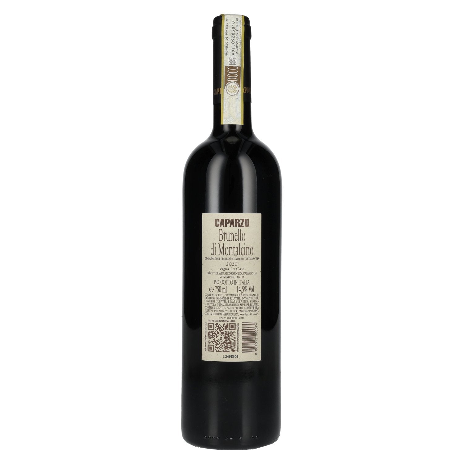 Caparzo La Casa Brunello di Montalcino DOCG 2020 14,5% Vol. 0,75l