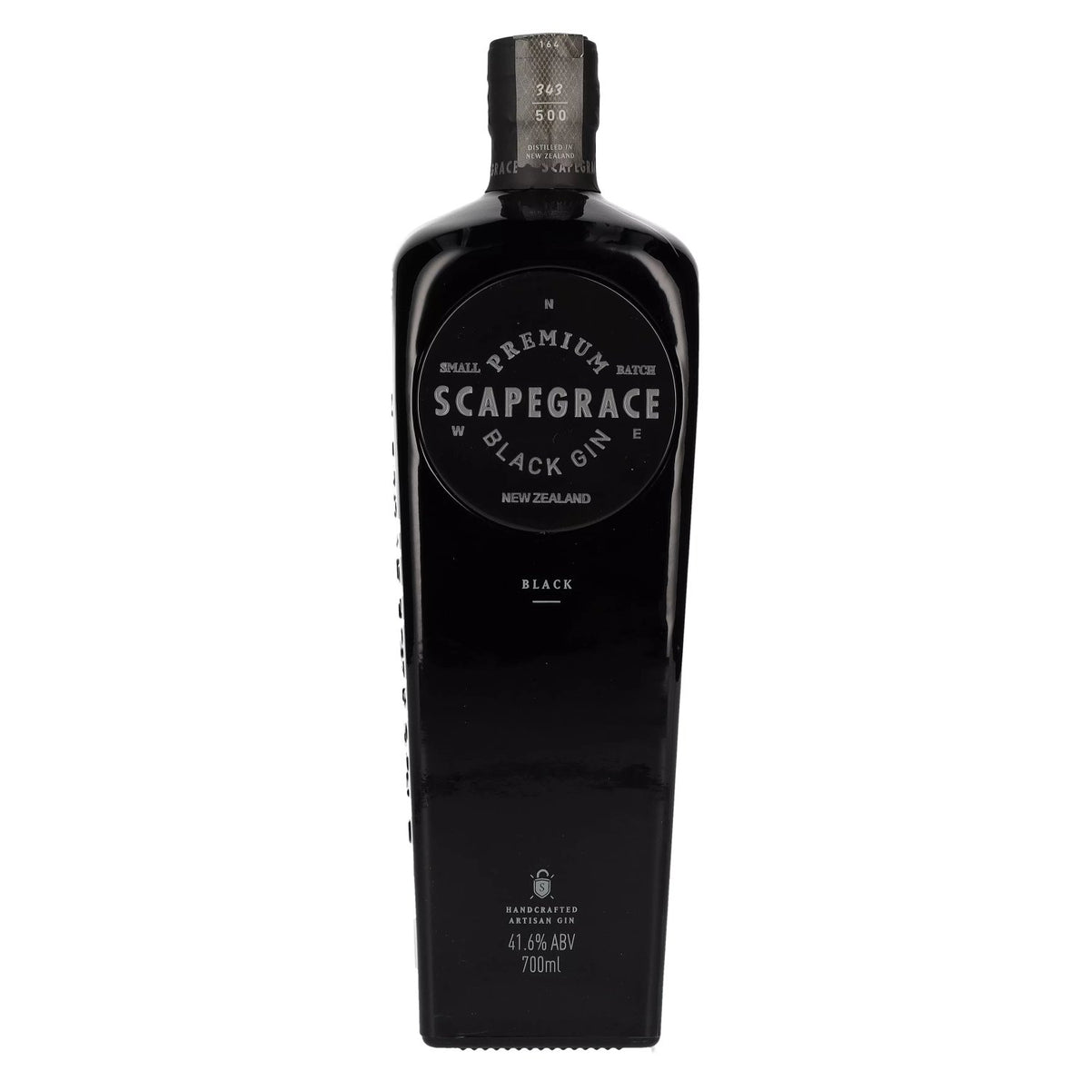 Scapegrace BLACK Premium Dry Gin 41.6% vol. 0.7 l