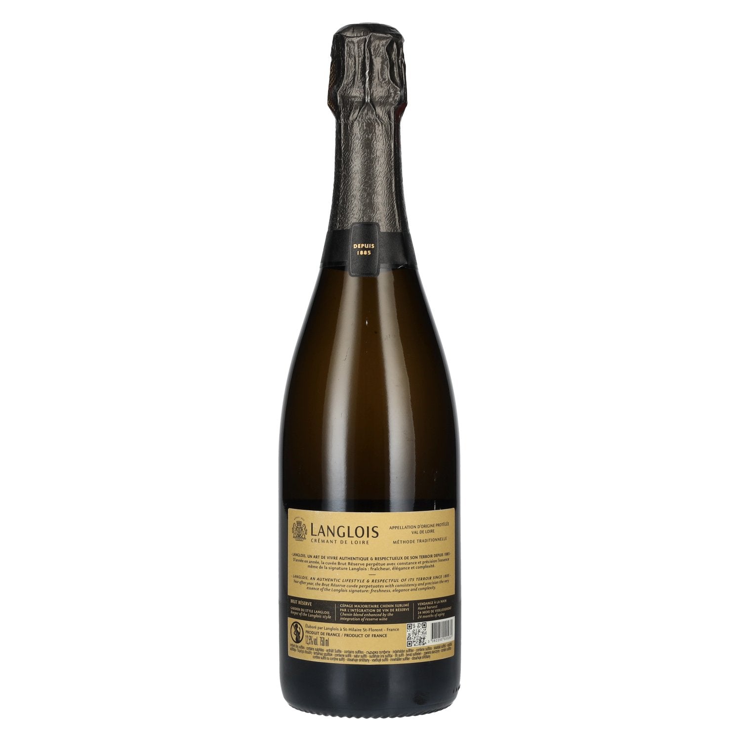 Langlois Crémant de Loire Brut Réserve 12,5% Vol. 0,75l