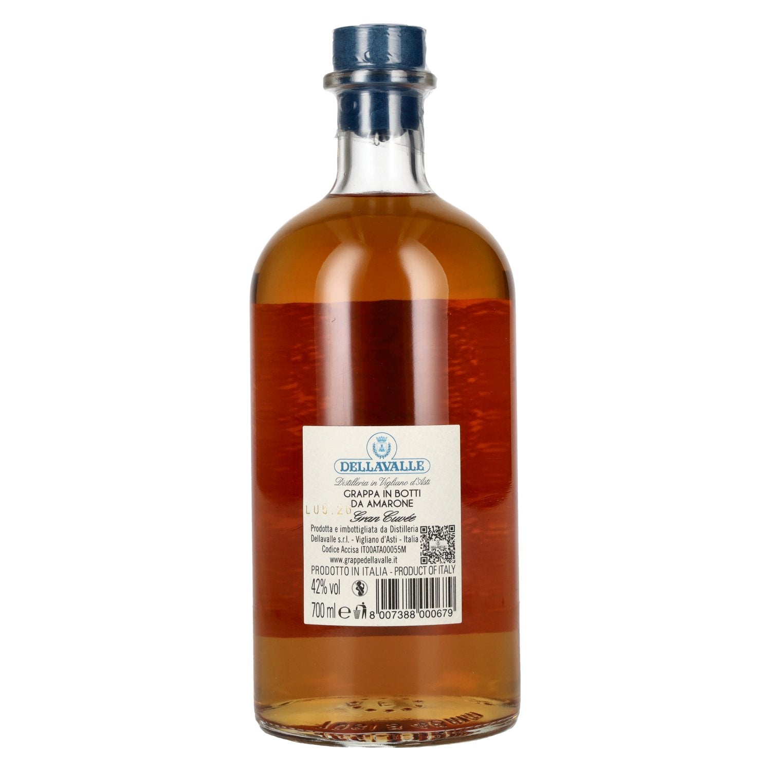 Dellavalle GRAPPA AMARONE Gran Cuvée 42% Vol. 0,7l