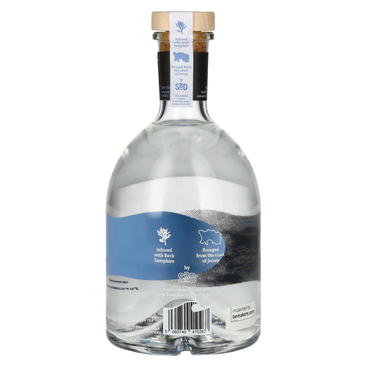 The Tidal Blianc Rum 40% vol. 0.7 l